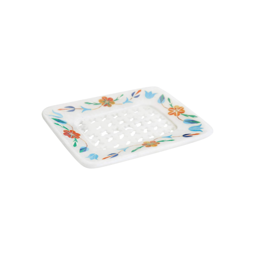 Marble Soap Dish Multicolor