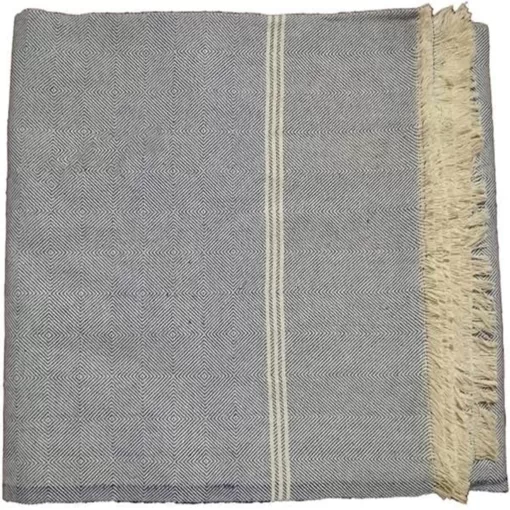 Authentic Boho Organic Cotton Blanket Lightweight